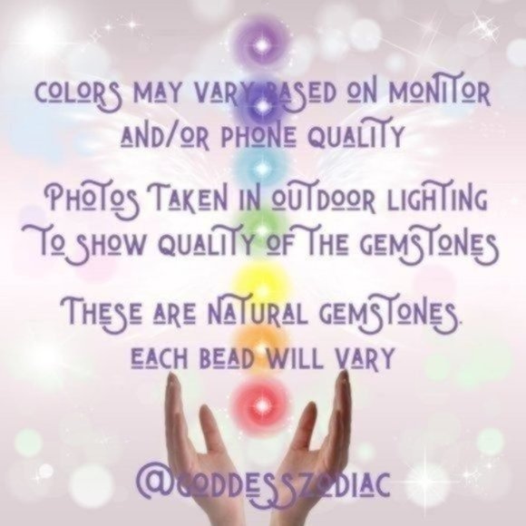 8mm Ocean Jasper Chakra Stretch Bead Bracelet - Picture 3 of 6